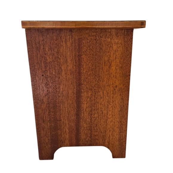 Wooden Chest Of Drawers For Baby Doll Clothes 9" Handmade Doll Dresser 1950s - Picture 5 of 14